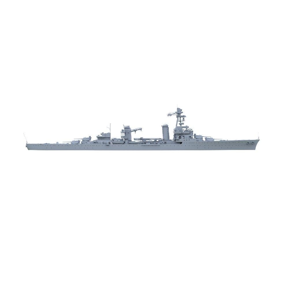 1/350 Niepomalowany model wojskowy francuskiej marynarki wojennej Colbert Cruiser