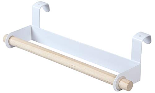 Porte Rouleau Papier Toilette Mural Porte-Serviette en Papier Suspendu, Porte-Serviettes en Rouleau en Cintre sous l'armoire, Distributeur Papier Toilette Cover