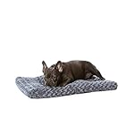 Amazon-Basics-Plush-Pet-Bed-and-Dog-Crate-Pad-Small-29-x-21-x-3-Inches-Gray-Swirl