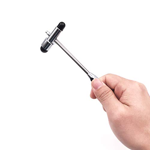 Flyh Buck Neurological Hammer, Tromner Reflex Hammer With Needle And Brush, For Neurologic Reflex Diagnosis And Testing #TOP6