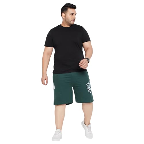 Image of Bigbanana Plus Size Men's Regular Fit Printed Shorts