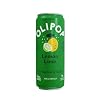 OLIPOP Prebiotic Soda Pop, Lemon Lime, Pantry Pack Packed with Prebiotics, Fiber, and Botanicals, Gluten Free, GMO Free, 12oz Skinny (12-Cans)