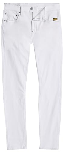 G-STAR Men Resell FWD Skinny Jeans, Blanco (Paper White Gd D20071-c258-g547), 32W x 34L4