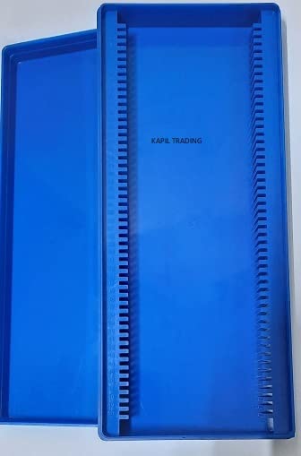 Kapil Trading Plastic Slide Box for microscopic 50 Slides Capacity PACK OF 2 (B099GJ3BGS) Amazon Price History, Amazon Price Tracker