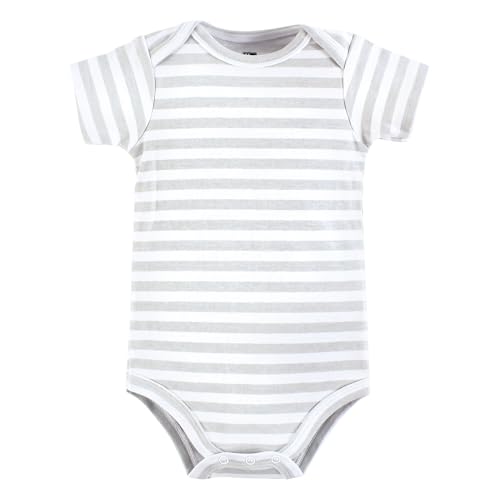 Image of Hudson Baby Unisex Baby Cotton Bodysuits 5-pack