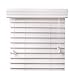 Faux Wood Blinds Valance for Horizontal and Venetian Blinds (Hidden Valance Clips Included). Inside or Outside Mount - Custom Made to Your Size (Color: White) - Royal Crown Cornice