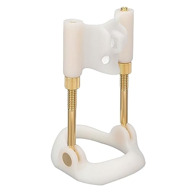JUOPZKENN Men Bracket Stretcher Tool,Male Bracket Kit,Extender Stretcher kit Wearable Adjust Size Easy Detachable Strength Training Device (White Gold)