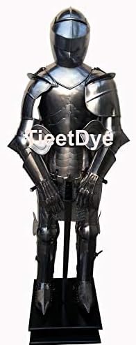 NauticalMart German Gothic Suit of Armor 17th Century Full Body Knight Armour Silver