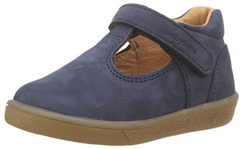 babybotte SKOTY, Baskets Hautes Garçons, Bleu (Marine 710), 19 EU