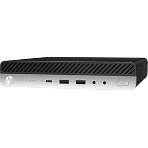 HP EliteDesk 800 G4 Mini PC | Intel Core i5-8500T | 8 GB de RAM | NVMe de 256 GB | Wi-Fi BT integrado | Windows 11 Pro | Mini computadora de escritorio (renovada (8 GB de RAM + 256 GB NVMe)