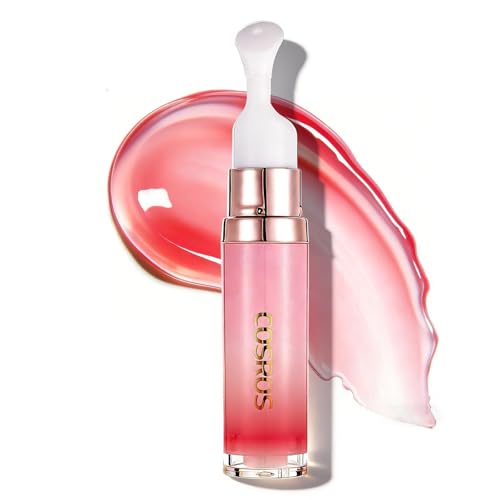 U-Shinein Lip Gloss, Lip Stain Long Lasting Hydration Plumping Tinted Lip Serum, Nourishing Highly Pigmented, Moisturizing for Dry Lips (03 Baby Pink)