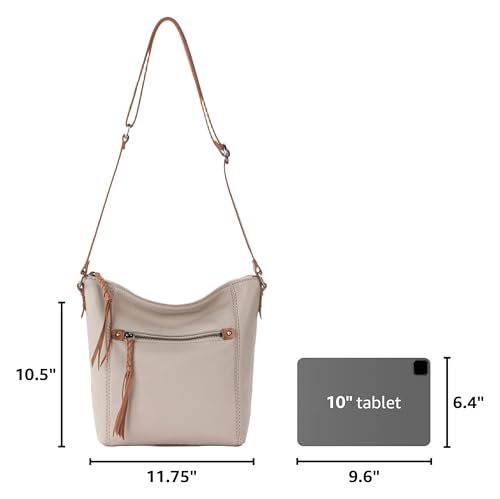 Image of The Sak Ashland Crossbody Purse - Women's Leather Handbag For Everyday & Travel - Cross Body With Adjustable Shoulder Strap