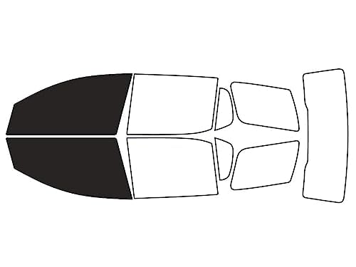 Rvinyl Window Tint Kit Compatible with GMC Acadia 2017-2023 - Front Precut Kit - 20%