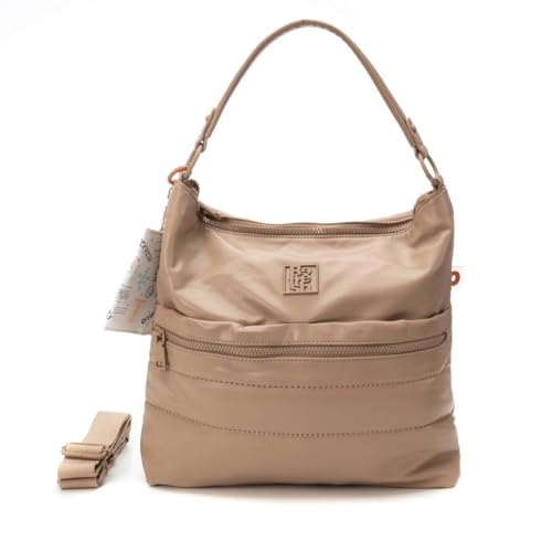 REFRESH - Bolso de Hombro Mujer Taupe - Diseño moderno y práctico - Ideal para...
