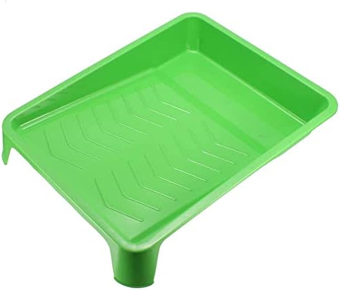 XYWHPGV Paint Roller Tray for 9 Inch Plastic Liner for Painting Brush Green 2pcs(15cfc d5cd9 5d311 e8fdd 6bc05 c923e