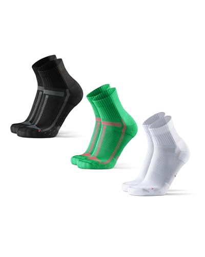 Image of DANISH ENDURANCE Ultra-Comfort Quarter Running Socks, Performance Socks, Men & Women - 3 or 5 Pack