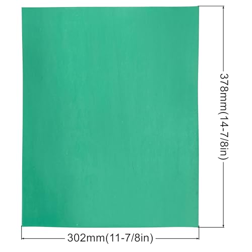 Image of Gasket Making Material Paper Sheet High Temp Pressure Chemical Grade for Gasoline Diesel Oil Air Compressor DIY Rebuild Sealing (3014, 3 Pcs, Green, Non Asbestos)