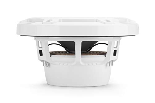 JL Audio Marine 6.5\" Coaxial Speakers - Gloss White Grilles - Image 2