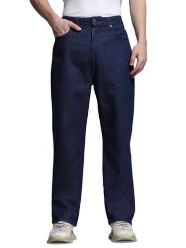 Image of Jack & Jones Men's Loose Fit Jeans | High Rise | Jeans for Men