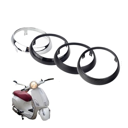 Faro de motocicleta 125cc 150cc con marco protector de luces 2