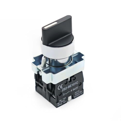 Interrupteur sélecteur rotatif XB2-BD25 22mm 2 positions maintien