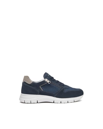 Nero Giardini E500631U Zapatillas de hombre de ante y lona, Encanto, 45 EU