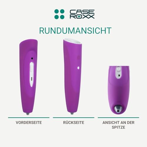 caseroxx Schutzhülle passend für den Ravensburger TipToi der Stift 110 Gen. 4, Cover (Silikon-Hülle für den Ravensburger TipToi) in lila
