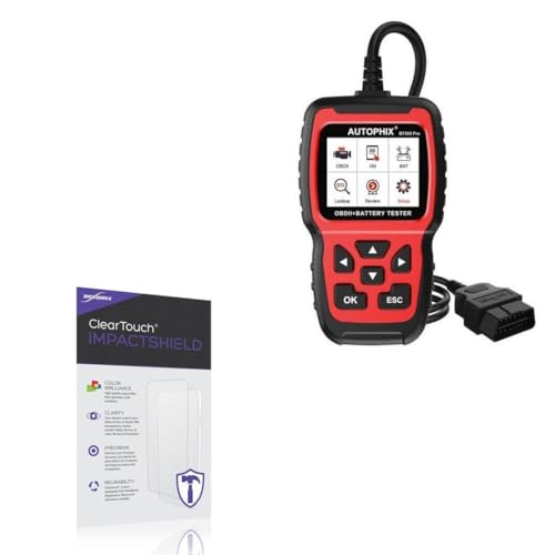 BoxWave Screen Protector Compatible with Autophix BT300 Pro - ClearTouch ImpactShield (2-Pack), Impenetrable Screen Protector Flexible Film