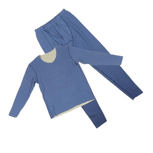 OATIPHO 1 Juego Conjunto de Ropa Interior térmica Gorro de Ducha Hombre Camisetas de Hombre Conjunto Termico Hombre Ropa de Esqui para Hombre Ropa Interior térmica para Hombres poliéster