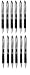 BIC Triumph 537 Retractable Gel Pen, Fine Point (0.5mm), Blue, 12 Pens