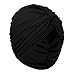 Women Bathing Caps Bathing Turban Swim Caps Long Short Hair Swimming Polyester Pleated for Ladies Soft Beanie Cap Ear Protection Swimmers Swimming Cap Hat Non-Waterproof