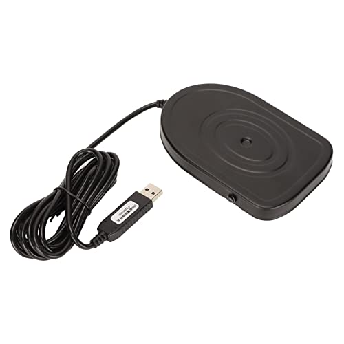 USB Foot Pedal Multimedia Control Sensitive Ergonomic Strong Metal USB Foot for PC Game Media