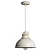 Produktbild XIN'S Pendelleuchte Vintage Hängeleuchte Industrial Hängelampe 1 flammig Höhenverstellbar Pendellampe Weiß Kronleuchter E27 Metall Lampenschirm Lampe Wohnzimmer Schlafzimmer Esszimmer Küche Lüster