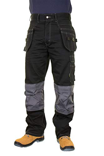 KINGTON NOIR M/POCHE TRS 42 avec lame noire haute résistance