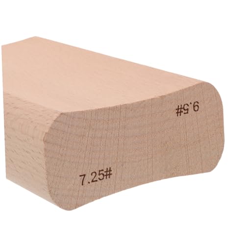Bloc de ponçage guitare double rayon pour corriger les défauts de touche