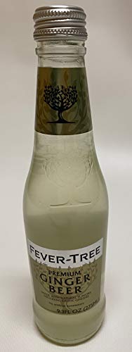 Fever-Tree Premium Ginger Beer Glass Bottles, Non-GMO, No Artificial Sweeteners, Flavorings & Preservatives, 9.3 Fl Oz (Pack of 12)