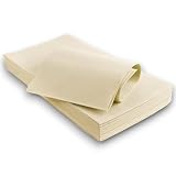 Generico 25 Tovaglie in TNT Tessuto Non Tessuto Dimensioni 100x100cm COPRIMACCHIA 50gr m/q Ideali per la ristorazione sagre feste vari colori (25, Sabbia, 100x100 cm)