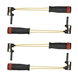 JUUDDENPARTS 4Pcs 2115401717 Front and Rear Brake Pad Wear Indicator Sensors Replacement for Mercedes-Benz C230 2002 2003 2004 2005 2006 2007 Replace 2205400617