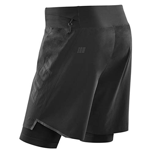 CEP – Run 2IN1 Shorts 3.0 für Herren | Kurze Sporthose mit Kompression in schwarz | Größe VI – Bild 3