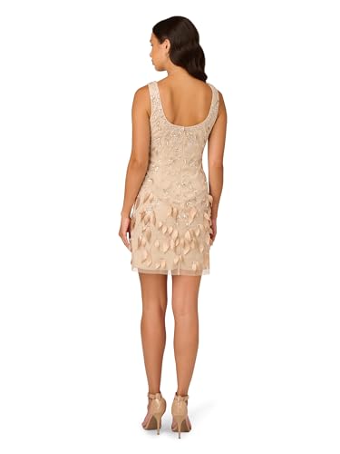 Adrianna Papell Women's Beaded Sheath Dress2