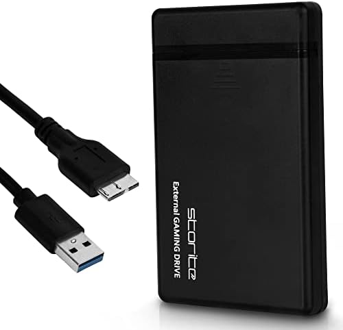 External Gaming Drive 2.5" HDD, 3.0 USB Portable External Hard Disk Drive, Storage and Back up Game drive for XBOX, PS4, PS3, PC Games, Android Games, SmartPhones, MAC and Many More (320GB)