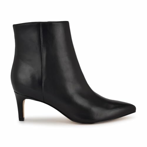 Bottines Sheeba Nine West en cuir noir 001 pointure 35.5 pour femme