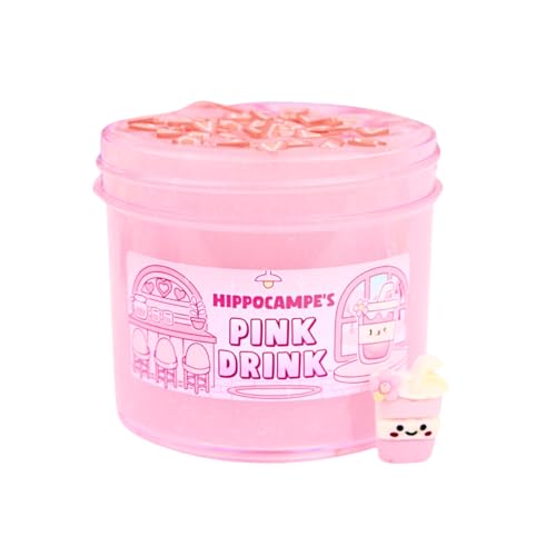 Pink Drink Slime (SCENTED) | Handmade Slime | Hippocampe Slimes (4OZ)