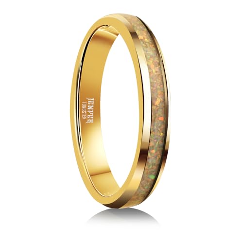 JEWPER Opal Inlay Ring