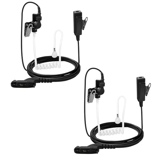 Auriculares de tubo acústico compatibles con Motorola APX 4000 APX 7000 XPR 6350 XPR 6550