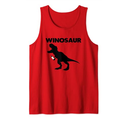 Camiseta de vino divertida: camiseta Winosaur, divertido dicho amante del vino Camiseta sin Mangas