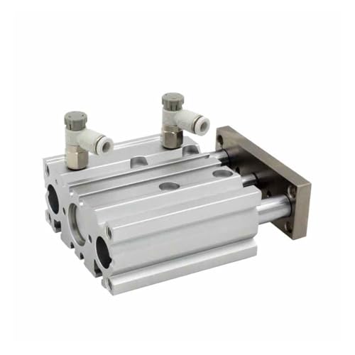Vérin pneumatique MGPL20 à trois axes avec tige de guidage compact course 25mm