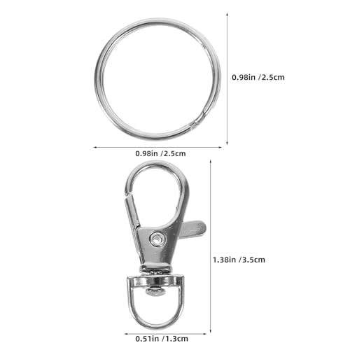 GALPADA ���u�X�^�[�N���X�v���������O�Z�b�g DIY�L�[�z���_�[ �W���G���[�쐬�p�~�`�n�[�h�E�F�A�A�N�Z�T�� ��]�X�i�b�v�t�b�N�t���o�C��