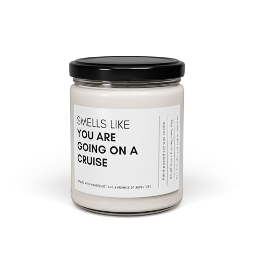 Funny Cruise Gift Candle Smells Like You are Going on