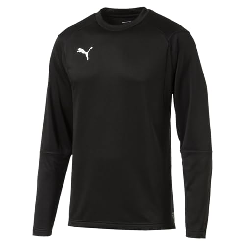 PUMA Liga Training Sweat, Maglietta Uomo, Nero